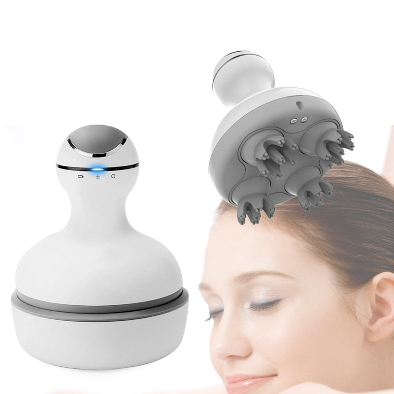 Waterproof Electric Head Massager